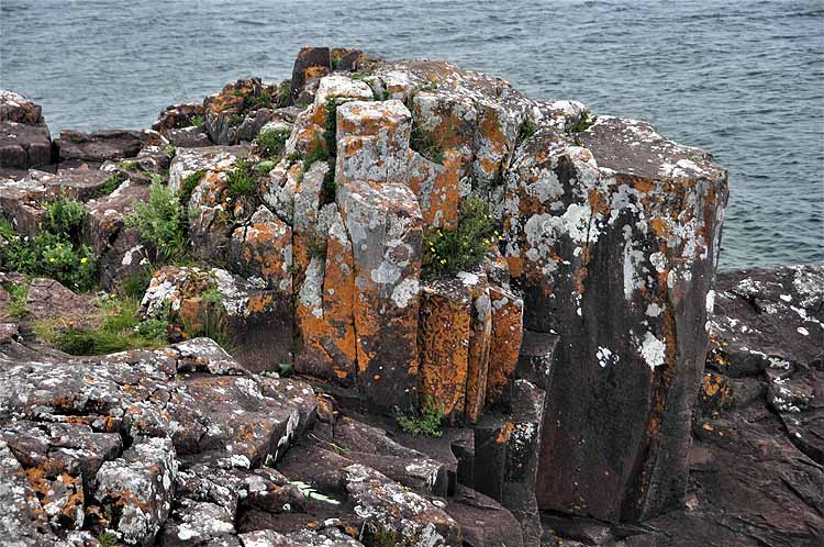 columns of rock